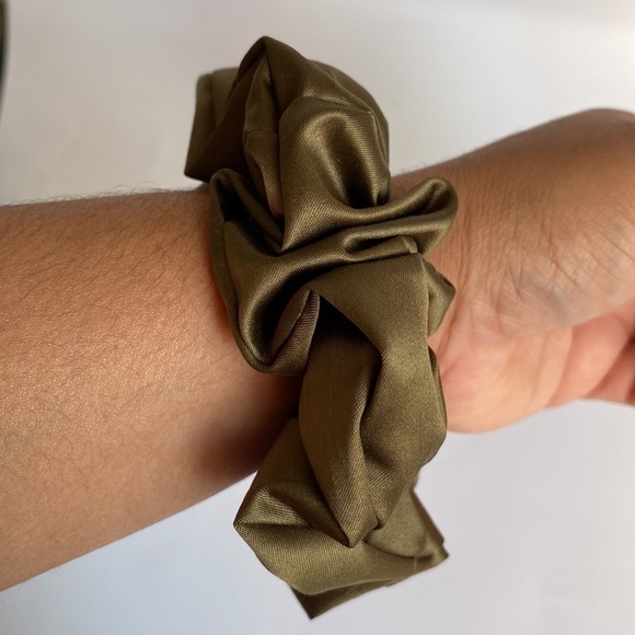 Handmade Satin Scrunchie - Picture 3 of 5